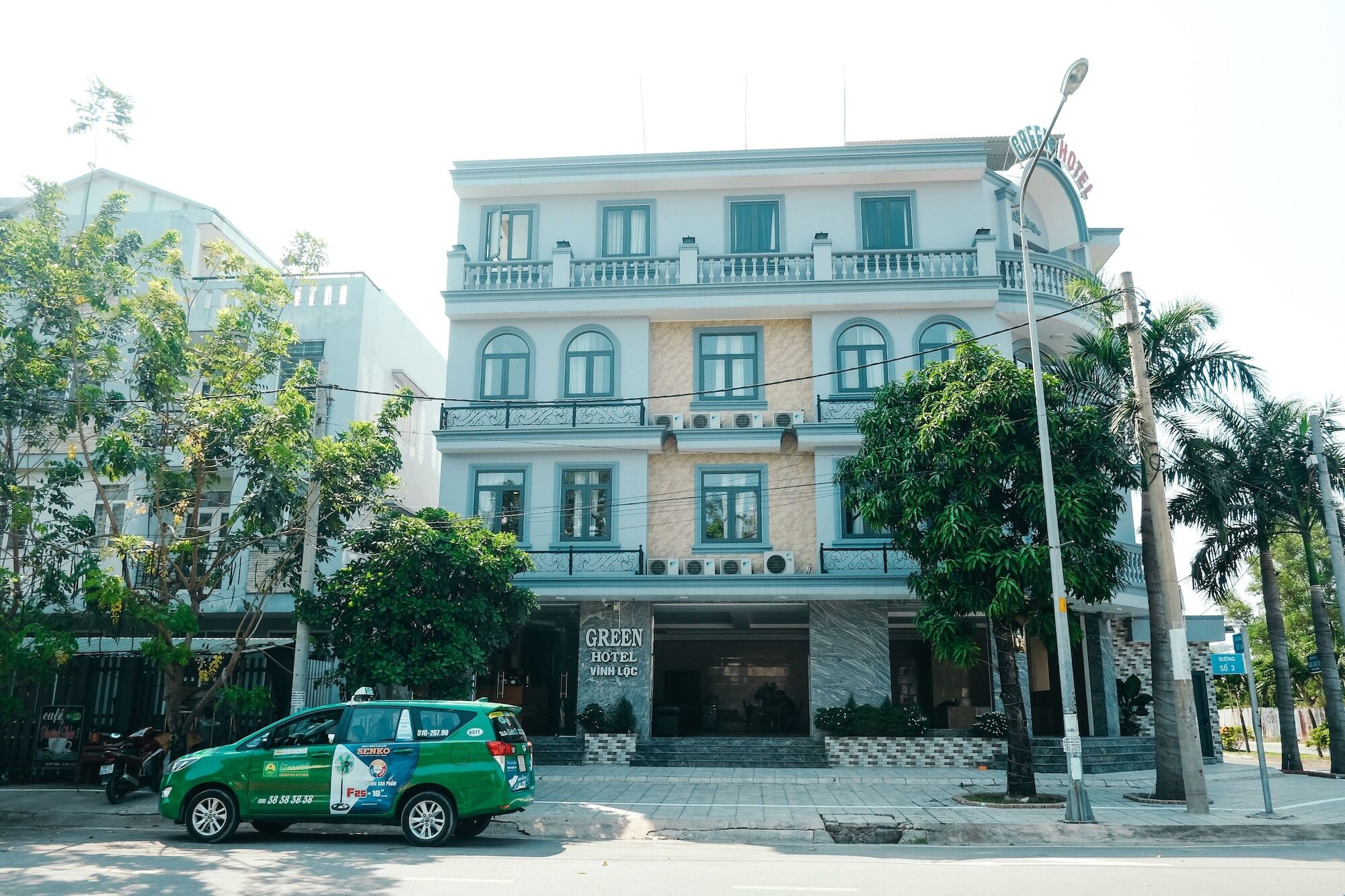 הו צ'י מין סיטי Green Hotel Vinh Loc מראה חיצוני תמונה